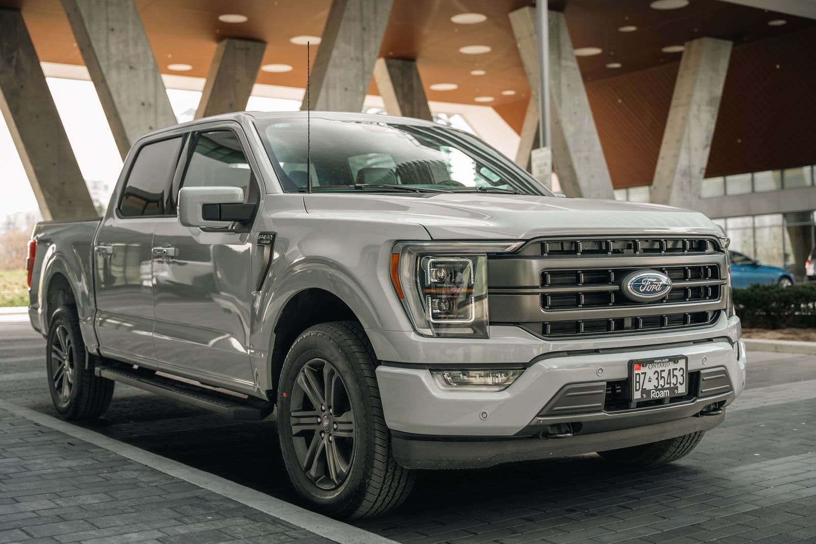 Ford F-150 closeup from the Roam fleet